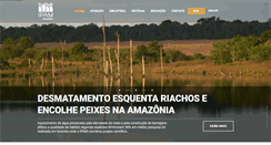 Desktop Screenshot of ipam.org.br