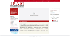 Desktop Screenshot of ipam.sn